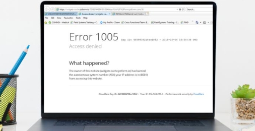 What Does Error 1005 Access Denied Means And How To Fix It?