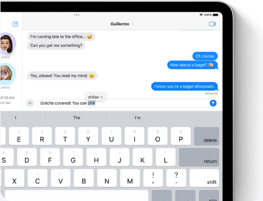 Keyboard on iPadOS 17