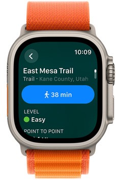 Hiking Feature on WatchOS 10