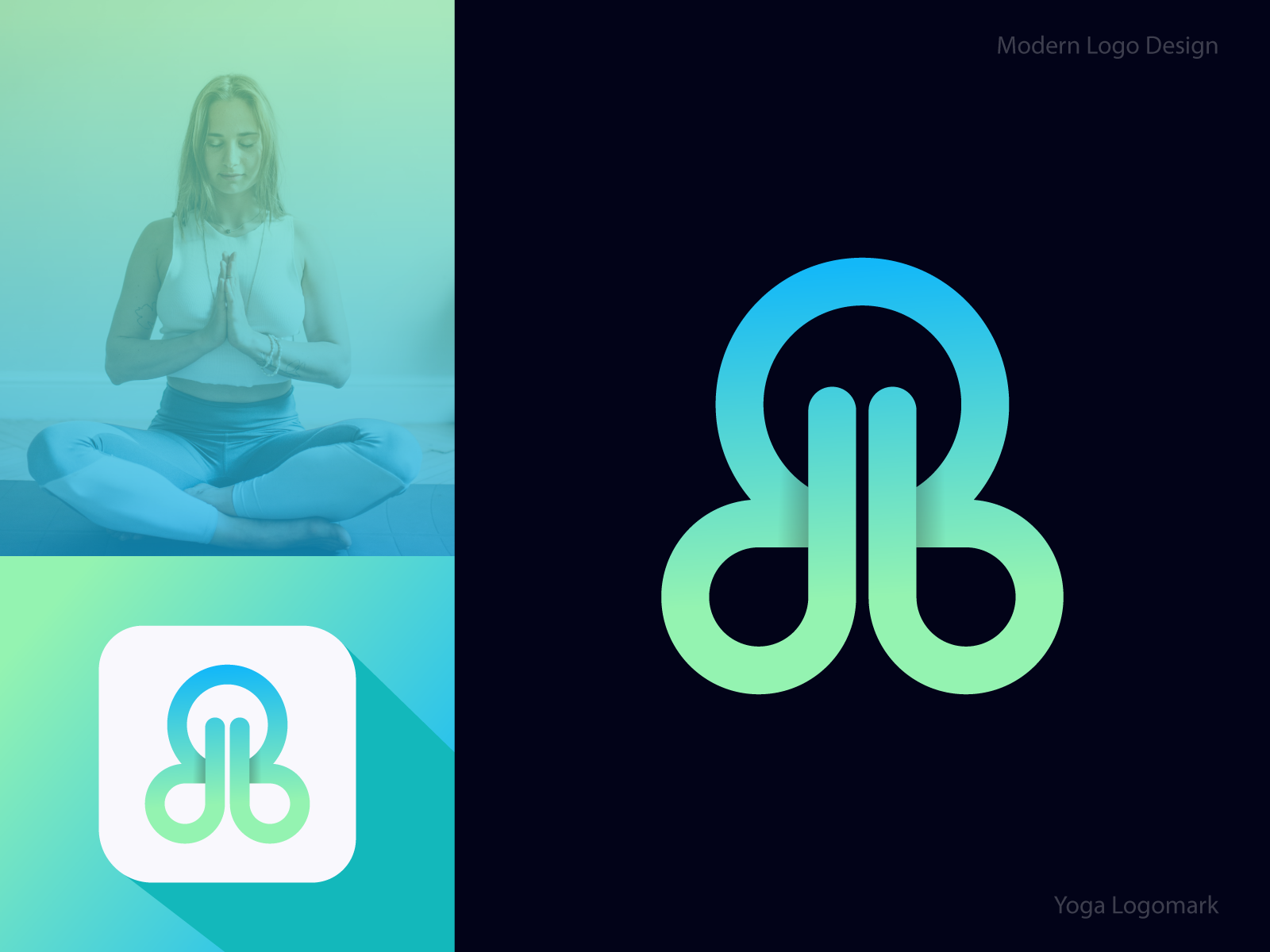 130+ Yoga Logo Design Ideas For Studios, Classes & Retreats